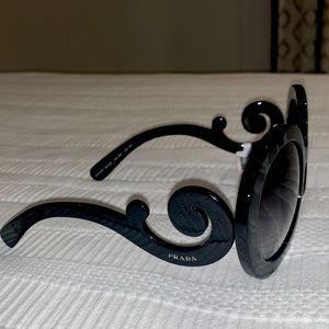Prada Baroque Sunglasses - NWT - case, box, cleaning cloth - Never worn.